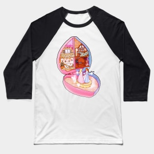 Pocket House Princess and the Pauper Baseball T-Shirt